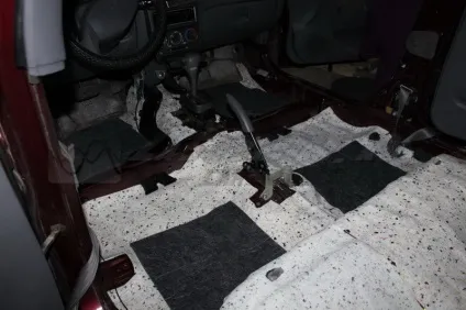 Шумоізоляція hyundai accent