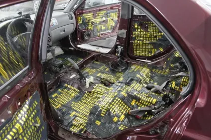 Шумоізоляція hyundai accent