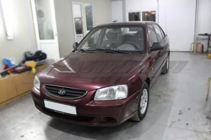 Шумоізоляція hyundai accent