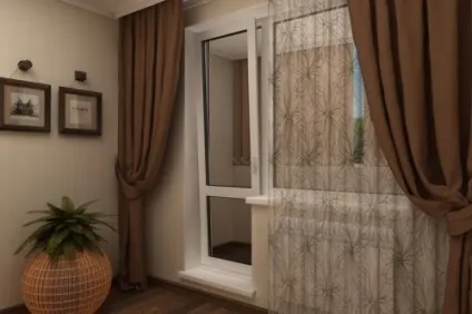 Штори для балконного вікна особливості вибору, фото-ідеї, будівельний портал (особливості) Штори для балконного вікна особливості вибору, фото-ідеї, будівельний портал
