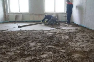 Скільки сохне стяжка підлоги в нормальних умовах (скільки) Скільки сохне стяжка підлоги в нормальних умовах