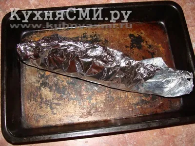 Скумбрія запечена в фользі