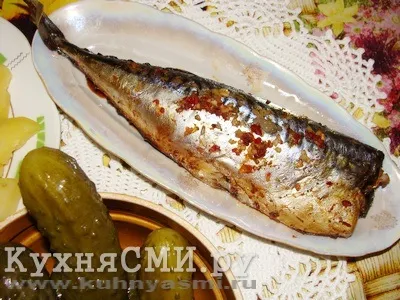 Скумбрія запечена в фользі