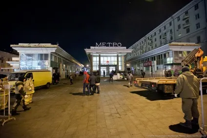 Знесення торгових павільйонів в москві, фото новини (торгових) Знесення торгових павільйонів в москві, фото новини