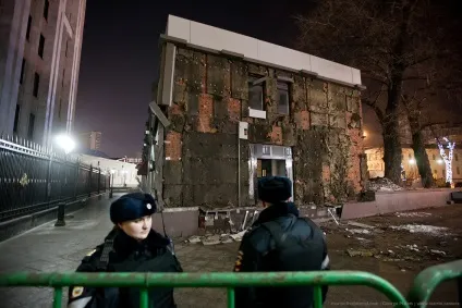 Знесення торгових павільйонів в москві, фото новини (знесення) Знесення торгових павільйонів в москві, фото новини