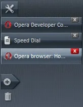 Створення тем оформлення для opera