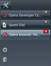 Створення тем оформлення для opera
