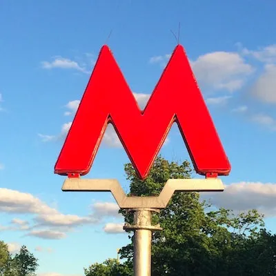 Створення логотипу московського метро (логотипу) Створення логотипу московського метро