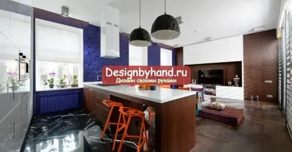 Сучасний дизайн квартири-студії