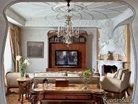 Стиль ар-нуво в інтер'єрі (13 фото)