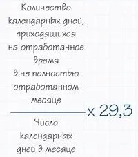 Середня кількість робочих днів у місяці розрахунки і приклади