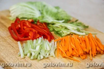 Спрінг роли з куркою і овочами (роли) Спрінг роли з куркою і овочами