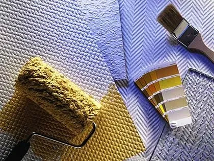 Склошпалери під фарбування, як клеїти і фарбувати - відео інструкція фото (види) Склошпалери під фарбування, як клеїти і фарбувати - відео інструкція фото