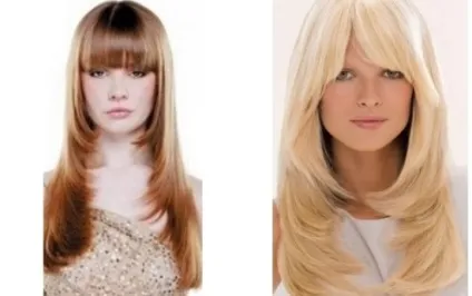 Стрижки на довге волосся з чубком як вибрати форму і довжину чубчика