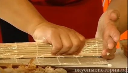 Суші, роли в домашніх умовах (водою рівномірно розподіляємо) Суші, роли в домашніх умовах