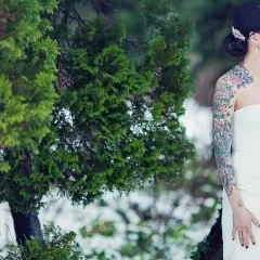 Весільні фото татуйованих людей (фото татуйованих людей) Весільні фото татуйованих людей