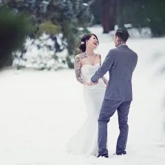 Весільні фото татуйованих людей (фото) Весільні фото татуйованих людей