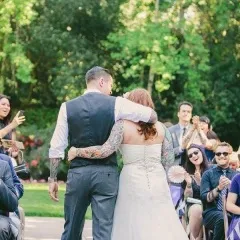 Весільні фото татуйованих людей (весільні) Весільні фото татуйованих людей