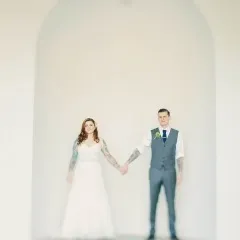 Весільні фото татуйованих людей (татуйованих) Весільні фото татуйованих людей