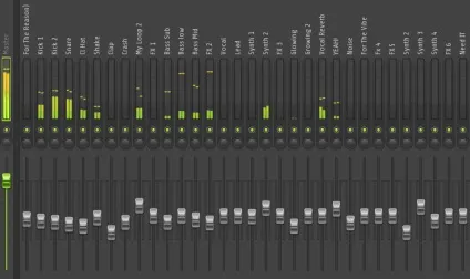 Зведення методом «воронки» в fl studio