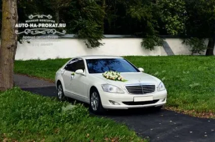 Весільні прикраси на машину, оформлення весільного автомобіля, прокат весільних прикрас авто,