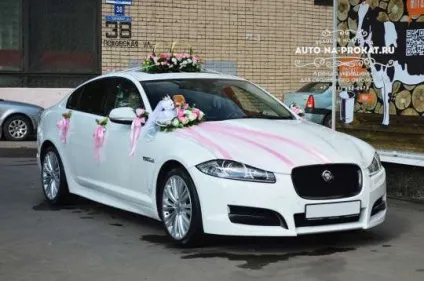 Весільні прикраси на машину, оформлення весільного автомобіля, прокат весільних прикрас авто,