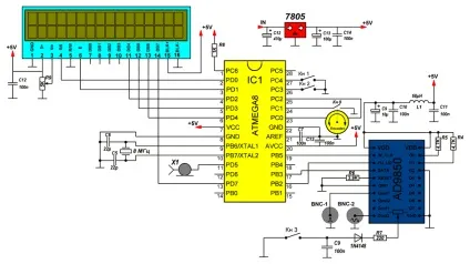 Схеми на мікроконтролерах atmel avr