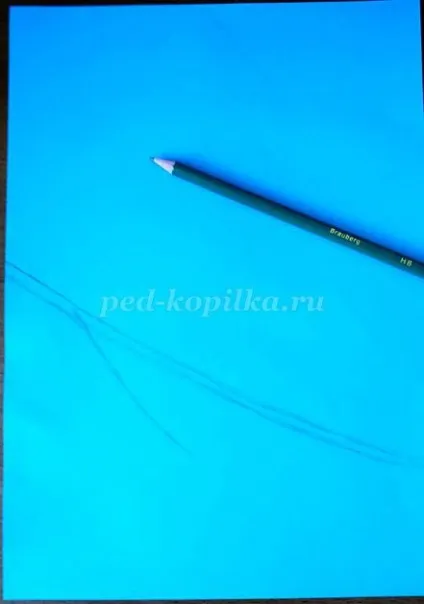Омелюх на гілці горобини поетапне малювання (горобини) Омелюх на гілці горобини поетапне малювання