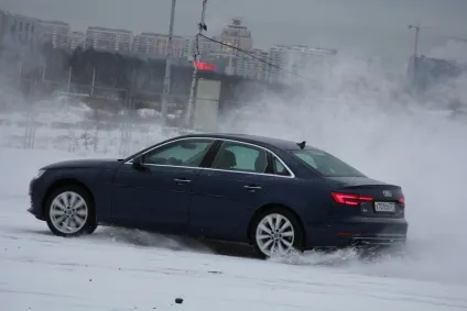 Тест audi a4 quattro або quattro ultra