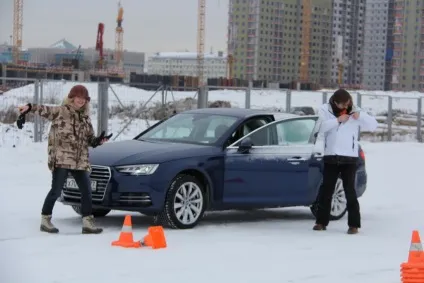 Тест audi a4 quattro або quattro ultra