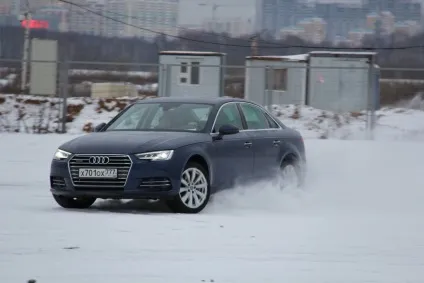 Тест audi a4 quattro або quattro ultra