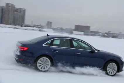 Тест audi a4 quattro або quattro ultra