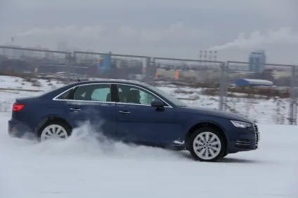 Тест audi a4 quattro або quattro ultra