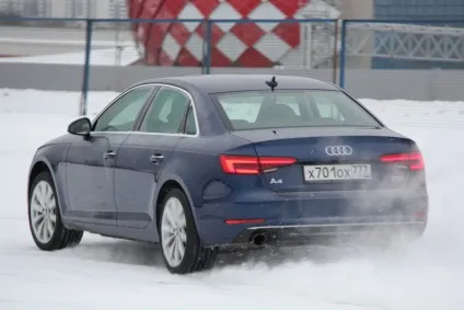 Тест audi a4 quattro або quattro ultra