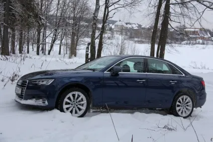 Тест audi a4 quattro або quattro ultra