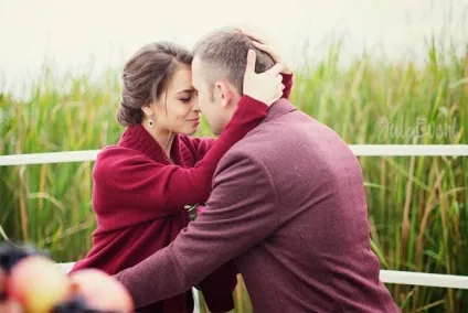 Тетяна і антон весілля кольору бургунди
