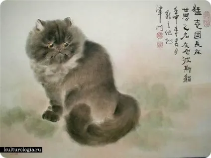 Теплі коти від gu yingzhi
