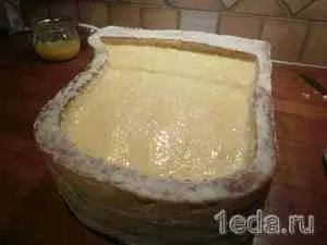 Торт білий рояль (подробиці), пастілаж (зробити) Торт білий рояль (подробиці), пастілаж