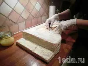 Торт білий рояль (подробиці), пастілаж (просто) Торт білий рояль (подробиці), пастілаж