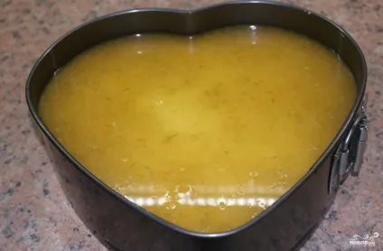 Торт, покритий желе - покроковий рецепт з фото на (Вода мілілітрів Желатин) Торт, покритий желе - покроковий рецепт з фото на