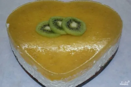 Торт, покритий желе - покроковий рецепт з фото на (желе) Торт, покритий желе - покроковий рецепт з фото на