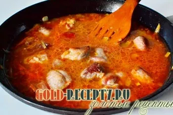 Тушкована картопля з м'ясом рецепт приготування з фото (як загасити картоплю з м'ясом) Тушкована картопля з м'ясом рецепт приготування з фото