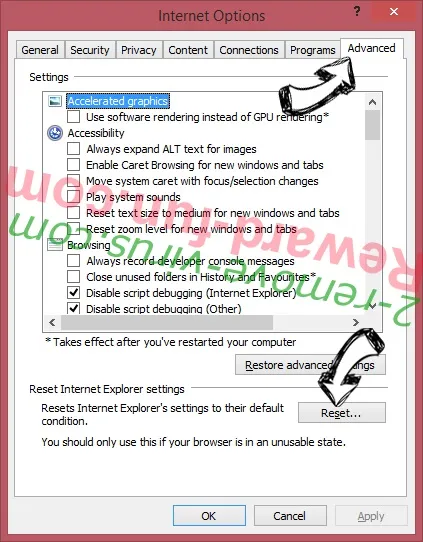Видалення setup wizard virus