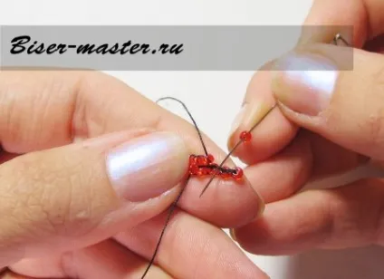 Вчимося плести полотно цегляним плетінням - бісерні майстер-класи (розглянемо) Вчимося плести полотно цегляним плетінням - бісерні майстер-класи