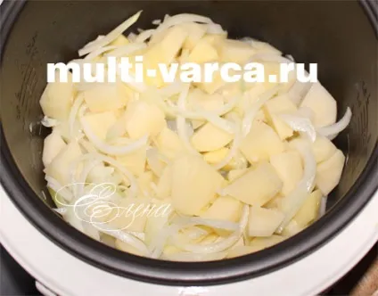Тушковані баклажани з картоплею в мультиварці (мультиварці) Тушковані баклажани з картоплею в мультиварці