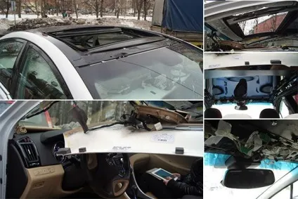 Установка панорамної даху на машину (можна) Установка панорамної даху на машину