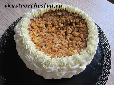 Вертикальний торт букет бузку