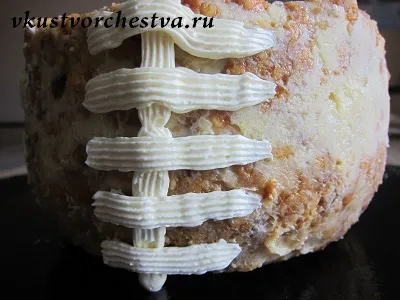 Вертикальний торт букет бузку