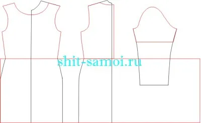 Форма сукні для дівчинки підлітка 12-13 років, шити самій