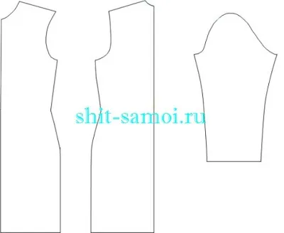 Форма сукні для дівчинки підлітка 12-13 років, шити самій